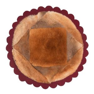 A rare Hermannsburg kangaroo skin rug, only two other examples…