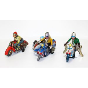 3 tinplate motorcycles, including MS 702, MS 709 & German,…