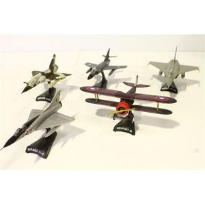 Five French Airforce metal model Planes D'Assault RASale,…