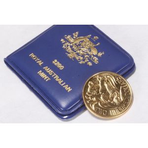 Royal Australian mint 22ct $200 koala gold coin, 1980, the…