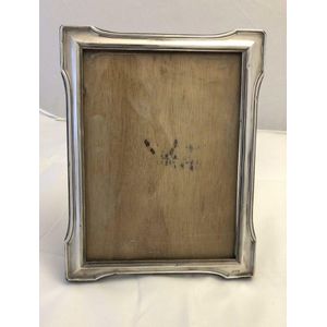 George V sterling silver photo frame, hallmarked Chester, 1916,…