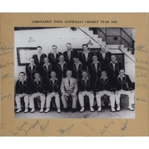Photographs 'Coronation Tour Australian Cricket Team 1953'…