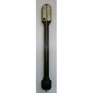 Victorian R McAdam, Dumfries mercury stick barometer.…