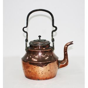 19th century copper kettle, of generous proportions with…