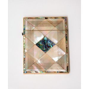 A Victorian flip-top card case, similar to above. Provenance:…