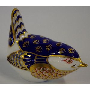 Royal Crown Derby Wren Paperweight - Royal Crown Derby - Ceramics