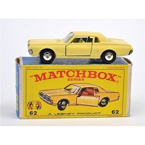 mercury cougar matchbox