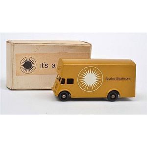 Matchbox Lesney 46 b Pickfords Delivery Van Empty Reproduction D Style Box 