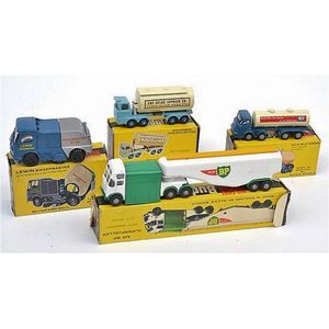 Four Budgie models, including 280 Air BP Superfueller, 322…