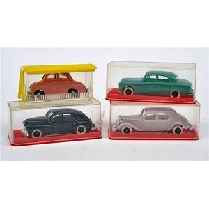 Three CLE plastic models, including 403 Peugeot; Peugeot 203;…