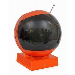 A JVC Videosphere, c.1970 plastic, electronic components 32 cm…