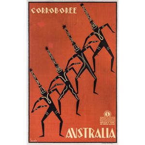 (Travel Poster) Gert Sellheim (1901-1970) Corroboree Australia…