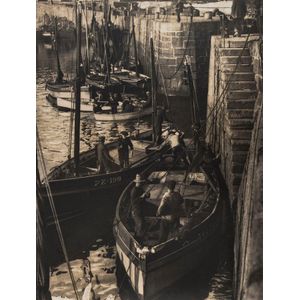 Cecil W Bostock (Australian, 1884 - 1939) (Dockside, Penzance)…