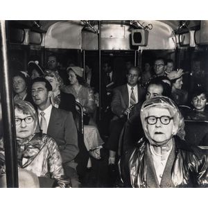 Max Dupain (Australian, 1911-1992). Sightseers in a Bus,…