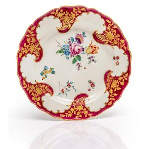 James Giles decorated 18th century Worcester porcelain - price