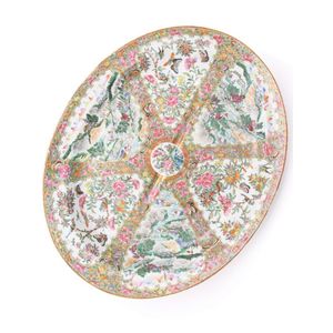 Massive and quite rare antique Chinese porcelain meat platter…