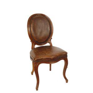 A set of six walnut framed dining chairs, in the French manner,&hellip;