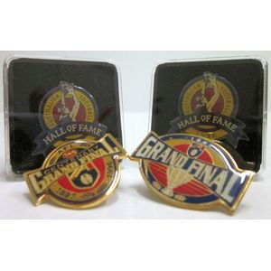 Badges: Football Badges (10) including 1996 Hall of Fame (2);…