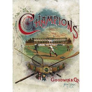 1888 Goodwin & Co. (USA) 'Champions' printed sports card album…