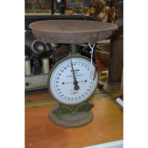 Sold at Auction: Vintage Salter Kitchen Scales - weighs Pounds & Kgs