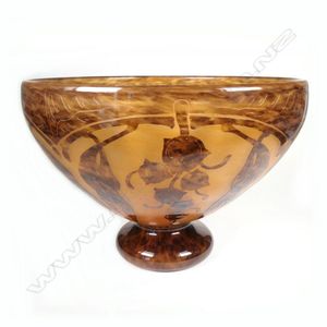 An impressive early 1900s 'Le Verre Francaise' cameo art glass&hellip;