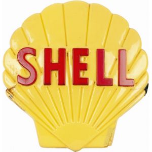 Signs: Shell large plastic service station wall sign. Great…