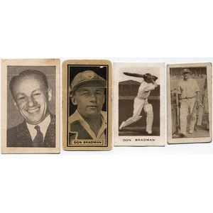 1930-50 scarce Don Bradman cards, with cards from 1930 D.C.…