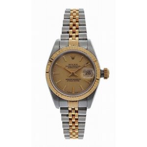 A ladies Rolex Oyster Perpetual Datejust wristwatch automatic… - Watches -  Wrist - Horology (Clocks \u0026 watches)