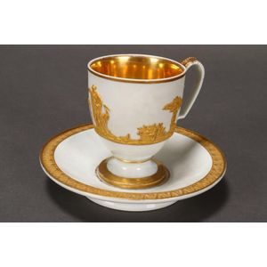 1985 Böttger Meissener Porzellan German Stoneware Porcelain store Cup And Saucer