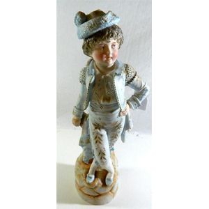 19th century French and German bisque figurines, maker unknown