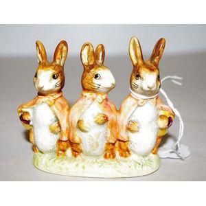 Beswick Beatrix Potter figurine depicting Flopsy, Mopsy and…