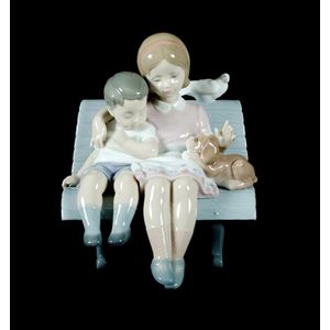 Lladro Ten & Growing Porcelain Sculpture #07635 - Ruby Lane