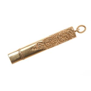 Antique and vintage gold and gilt propelling and other pencils
