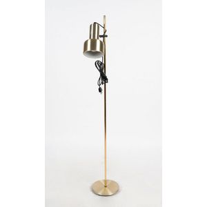 A modern standard lamp with metal shade, note: Plug has been&hellip;