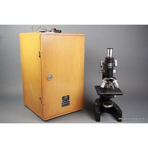 A Japanese microscope, Kinei Optical Co. Ltd, Tokyo, numbered…