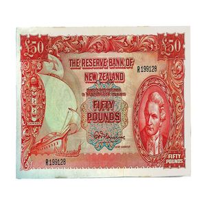 1.4 x N.Z. $50 banknotes, (all Brash), some consecutively…
