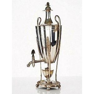 An Old Sheffield plate tea urn early 19th century, in classical…