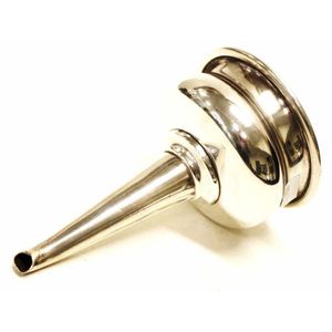 Christofle silver plate wine decanter funnel with incorporated…