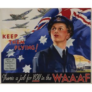 Join WAAAF: Keep Them Flying! - Prints - Posters - Art