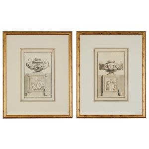 Jean-Charles Delafosse (French, 1734-1789), two etchings: La…