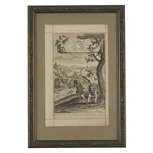 Four engravings of old Testament scenes after G. Freman, the…