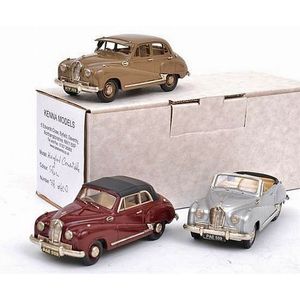 Three Kenna models (England) 1/43 scale models, including…