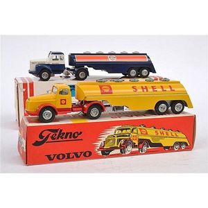 Two Tekno models, including 481 Gulf tanker; and 434 shell…