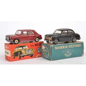 Two Tekno models, including one Morris Oxford 719, black with…