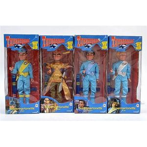 Full set of four Pelham Thunderbirds Supermarionettes,…