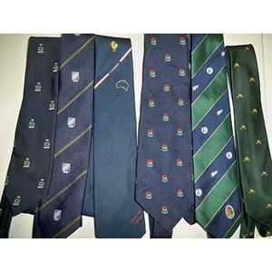 Rugby Players Touring Ties (6), six Rugby Touring Ties -…