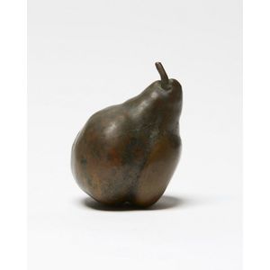 Terry Stringer, Untitled ? Pear, cast bronze, signed with…