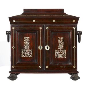 A fine Regency period Anglo-Indian rosewood 'Ladies Companion'…