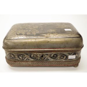 Vintage Oriental style decorative jewel casket decorative…