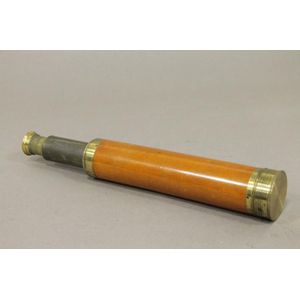A 19th century telescope spyglass signed G.S.W. Procter, London,…